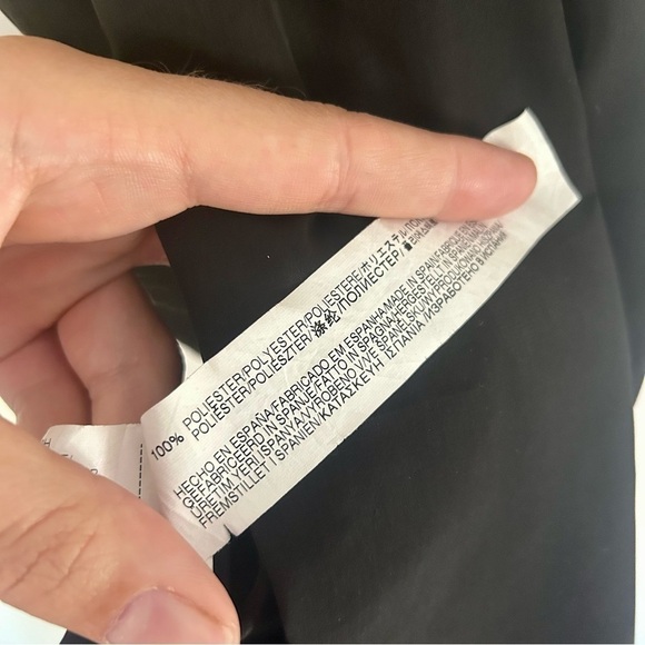 🦋 Shana Royal Blue Black Cinched Waist Party Mini Dress Large - Picture 4 of 7